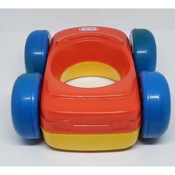 Little Tikes Jumbo Flip Race Car Replacement Part Vintage Red & Yellow - Picture 3 of 7